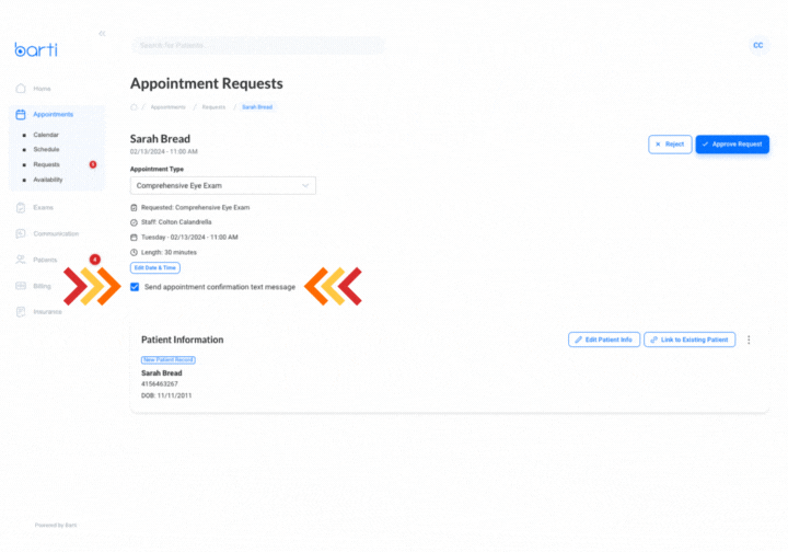 Auto-send appoingment confirmation texts.gif